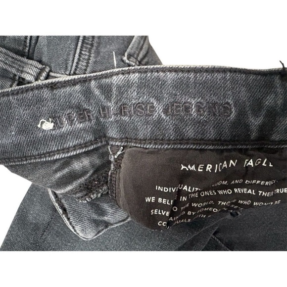 American Eagle super stretch super hi-rise jegging - Picture 8 of 9